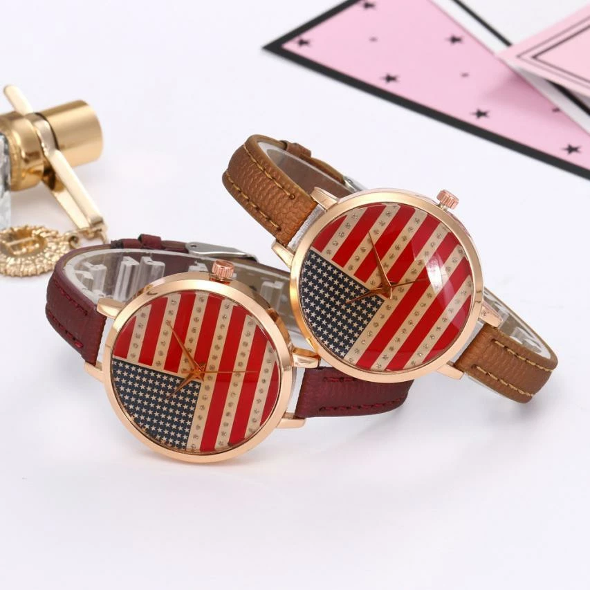Onlineamericanstore Accessories GENVIVIA Women Watches Elegant Thin American Flag Partten Bracelet Mesh Band Wristwatch Quartz Clock Relogio Feminino Montre 12 Onlineamericanstore Accessories GENVIVIA Women Watches Elegant Thin American Flag Partten Bracelet Mesh Band Wristwatch Quartz Clock Relogio Feminino Montre