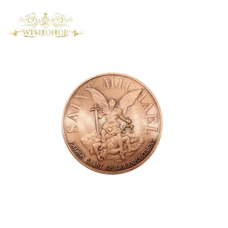 Wishonor Store Gift For New York Police Department Bronze Military Coins, Bronze Army Challenge Coins With Round Plastic Box For Collection Military Clothing & Accessories 4 Wishonor Store Gift For New York Police Department Bronze Military Coins, Bronze Army Challenge Coins With Round Plastic Box For Collection Military Clothing & Accessories