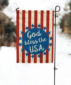 Secondeast God Bless America Home & Garden Flag | Patriotic Flag