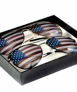 Online American Store Goson American Flag Mirror Aviator Novelty Decorative Sunglasses 39 Online American Store Goson American Flag Mirror Aviator Novelty Decorative Sunglasses