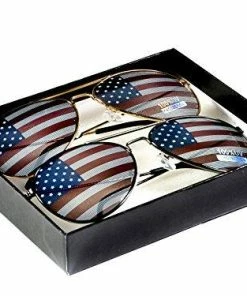 Online American Store Goson American Flag Mirror Aviator Novelty Decorative Sunglasses 40 Online American Store Goson American Flag Mirror Aviator Novelty Decorative Sunglasses