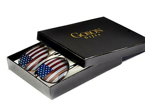 Online American Store Goson American Flag Mirror Aviator Novelty Decorative Sunglasses 16 Online American Store Goson American Flag Mirror Aviator Novelty Decorative Sunglasses