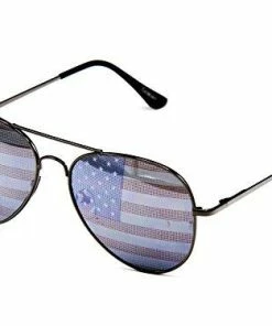Online American Store Goson American Flag Mirror Aviator Novelty Decorative Sunglasses 46 Online American Store Goson American Flag Mirror Aviator Novelty Decorative Sunglasses