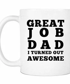 The American Store Casual Glasses Great Job Mom I Turned Out Awesome Mug - Funny Coffee Gift Mugs For Mother’s Day, Birthday Or Christmas From Son Or Daughter, Kids, Husband - 11 Oz White Ceramic Cup For Tea - Silly Gag Present 21 The American Store Casual Glasses Great Job Mom I Turned Out Awesome Mug - Funny Coffee Gift Mugs For Mother’s Day, Birthday Or Christmas From Son Or Daughter, Kids, Husband - 11 Oz White Ceramic Cup For Tea - Silly Gag Present