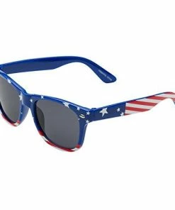 Clothing Accessories GrinderPUNCH Kids American USA Flag Sunglasses For Boys And Girls Ages 3-10