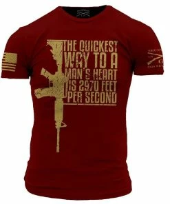 Grunt Style Quickest Way Men's T-Shirt Mens Clothing