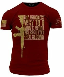 Grunt Style Quickest Way Men's T-Shirt Mens Clothing