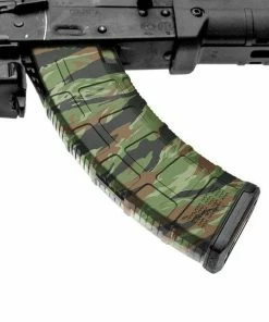 The American Store GunSkins AK-47 Mag Skin Specialty Wrap - Singles (Vietnam Tiger Stripe)