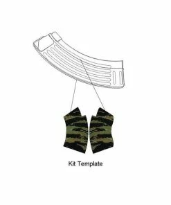 The American Store GunSkins AK-47 Mag Skin Specialty Wrap - Singles (Vietnam Tiger Stripe)