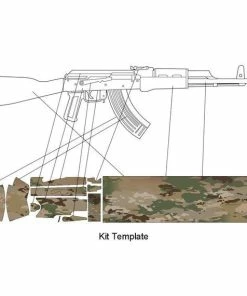 Gun Skin Wraps GunSkins AK-47 Rifle Skin Camouflage Gun Wrap (Military OCP)