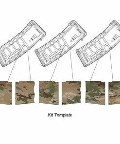 The American Store GunSkins AR-15 Mag Skin Camouflage Wrap - 3 Pack (Military OCP) Gun Skin Wraps