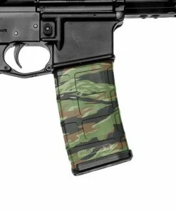 The American Store GunSkins AR-15 Mag Skin Camouflage Wrap - 3 Pack (Vietnam Tiger Stripe) Gun Skin Wraps
