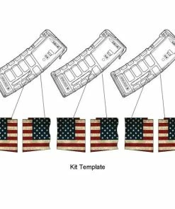 GunSkins AR-15 Mag Skin Specialty Wrap - 3 Pack (America) Gun Skin Wraps