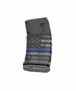 The American Store GunSkins AR-15 Mag Skin Specialty Wrap - 3 Pack (Thin Blue Line)