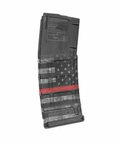 GunSkins AR-15 Mag Skin Specialty Wrap - 3 Pack (Thin Red Line) 14 GunSkins AR-15 Mag Skin Specialty Wrap - 3 Pack (Thin Red Line)