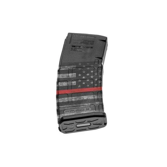 GunSkins AR-15 Mag Skin Specialty Wrap - 3 Pack (Thin Red Line) 8 GunSkins AR-15 Mag Skin Specialty Wrap - 3 Pack (Thin Red Line)