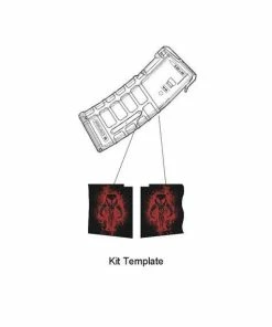 Gun Skin Wraps GunSkins AR-15 Mag Skin Specialty Wrap - Singles (Mercenary Skull) 18 Gun Skin Wraps GunSkins AR-15 Mag Skin Specialty Wrap - Singles (Mercenary Skull)