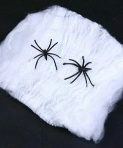 Online American Store Halloween Scary Party Scene Props White Stretchy Cobweb Spider Web Horror Halloween Decoration For Bar Haunted House Halloween Decorations