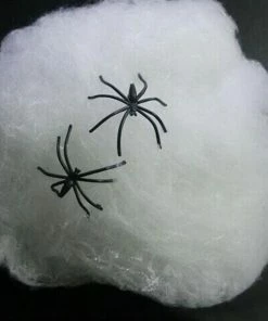 Online American Store Halloween Scary Party Scene Props White Stretchy Cobweb Spider Web Horror Halloween Decoration For Bar Haunted House Halloween Decorations