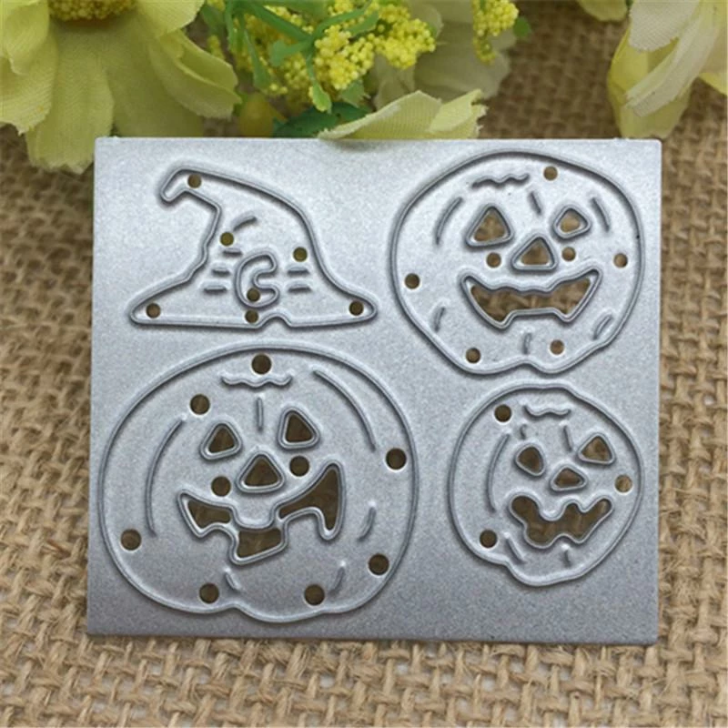 Hi June Store Halloween Witch Pumpkin Metal Cutting Dies Stencil Scrapbooking Photo Album Card Paper Embossing Craft DIY Halloween Decorations 3 Hi June Store Halloween Witch Pumpkin Metal Cutting Dies Stencil Scrapbooking Photo Album Card Paper Embossing Craft DIY Halloween Decorations