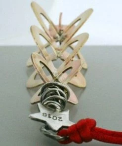 Courtneymariejewelry Accessories Handmade Christmas Tree Ornament - Christmas Ornament - 3D Christmas Tree - Family Ornament - Christmas Gift, House Warming