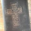 The American Store Handmade Leather Bible Cover, KJV Bible Included, Custom Bible Cover, Personalized Bible, Military Bible, Military Gift, Christian Gift