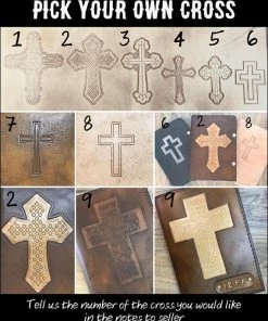 The American Store Handmade Leather Bible Cover, KJV Bible Included, Custom Bible Cover, Personalized Bible, Military Bible, Military Gift, Christian Gift