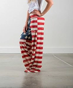 Happy GoGo Askwind 4th Of July Women's American Flag Loungewear Trousers Leisure Cotton Bottoms Women Clothing 16 Happy GoGo Askwind 4th Of July Women's American Flag Loungewear Trousers Leisure Cotton Bottoms Women Clothing