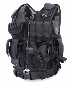 Helmet Hornbills Official Store Military Clothing & Accessories Helmet Hornbills Police Tactical Vest Outdoor Camouflage Military Sports Wear Hunting Vest Army Swat Molle Vest Black