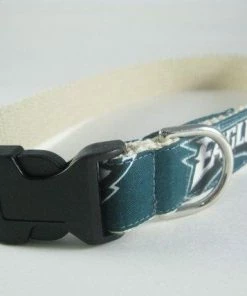 Collarswithcolor Pets Hemp Dog Collar - Philadelphia Eagles