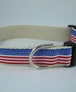 Collarswithcolor Pets Hemp Dog Collar - Stars And Stripes Forever American Flag 8 Collarswithcolor Pets Hemp Dog Collar - Stars And Stripes Forever American Flag