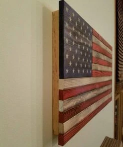 TheFracturedRooster Concealment Flags Hi Definition Classic American Flag Gun Concealment Case