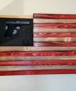 TheFracturedRooster Concealment Flags Hi Definition Classic American Flag Gun Concealment Case