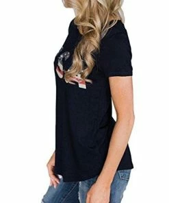 Mens Clothing Gludear Women American Flag Star Stripes Cold Shoulder T-Shirt Casual Blouse Tops 14 Mens Clothing Gludear Women American Flag Star Stripes Cold Shoulder T-Shirt Casual Blouse Tops