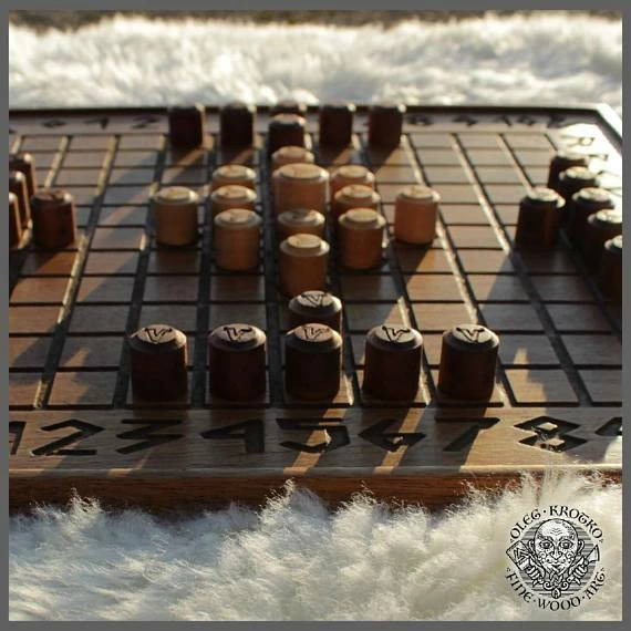 The American Store Hnefatafl Minnesota Viking Traditional Game Strategy Board Odin Home Decor Norse Wood Pagan Carving Heathen Asatru Celtic Norse Rune Thor American Vintage Collection 5 The American Store Hnefatafl Minnesota Viking Traditional Game Strategy Board Odin Home Decor Norse Wood Pagan Carving Heathen Asatru Celtic Norse Rune Thor American Vintage Collection