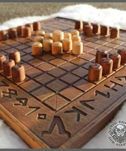 The American Store Hnefatafl Minnesota Viking Traditional Game Strategy Board Odin Home Decor Norse Wood Pagan Carving Heathen Asatru Celtic Norse Rune Thor American Vintage Collection 16 The American Store Hnefatafl Minnesota Viking Traditional Game Strategy Board Odin Home Decor Norse Wood Pagan Carving Heathen Asatru Celtic Norse Rune Thor American Vintage Collection