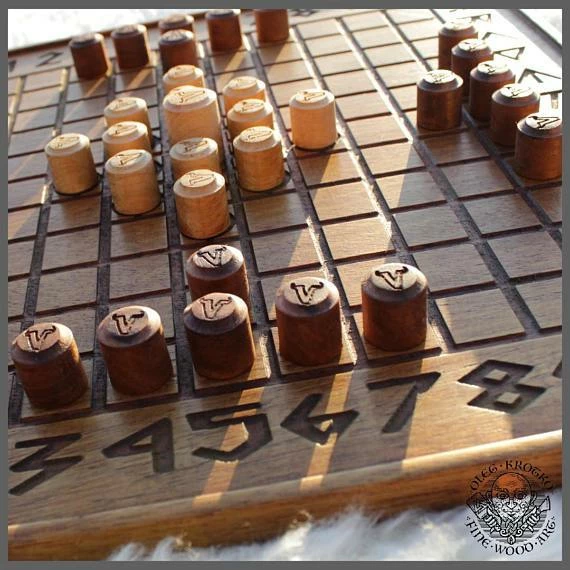 The American Store Hnefatafl Minnesota Viking Traditional Game Strategy Board Odin Home Decor Norse Wood Pagan Carving Heathen Asatru Celtic Norse Rune Thor American Vintage Collection 12 The American Store Hnefatafl Minnesota Viking Traditional Game Strategy Board Odin Home Decor Norse Wood Pagan Carving Heathen Asatru Celtic Norse Rune Thor American Vintage Collection