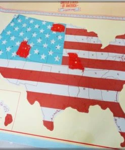 Quastar Co.,Ltd. HOT Usa Scratch Map Of American Country Map Packed In Card Tube Scratch Off Map Travel Vacation Traveler Log Gift Free Shipping Flags & Banner