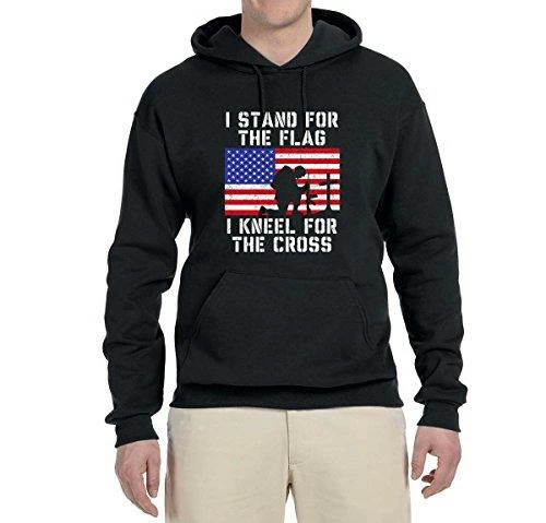 Wild Bobby I Stand For The Flag I Kneel For The Cross | Mens Americana / American Pride Hooded Sweatshirt Graphic Hoodie Clothing Accessories 20 Wild Bobby I Stand For The Flag I Kneel For The Cross | Mens Americana / American Pride Hooded Sweatshirt Graphic Hoodie Clothing Accessories
