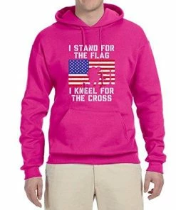 Wild Bobby I Stand For The Flag I Kneel For The Cross | Mens Americana / American Pride Hooded Sweatshirt Graphic Hoodie Clothing Accessories 61 Wild Bobby I Stand For The Flag I Kneel For The Cross | Mens Americana / American Pride Hooded Sweatshirt Graphic Hoodie Clothing Accessories