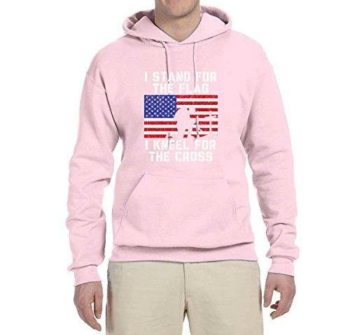 Wild Bobby I Stand For The Flag I Kneel For The Cross | Mens Americana / American Pride Hooded Sweatshirt Graphic Hoodie Clothing Accessories 29 Wild Bobby I Stand For The Flag I Kneel For The Cross | Mens Americana / American Pride Hooded Sweatshirt Graphic Hoodie Clothing Accessories