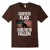 Boose Tees I Stand For The Flag I Kneel For The Fallen T-Shirt