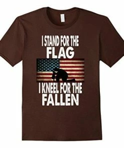 Boose Tees I Stand For The Flag I Kneel For The Fallen T-Shirt