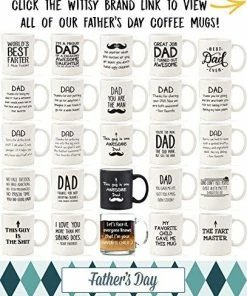 The American Store I'm Your Favorite Child Funny Glass Coffee Mug - Best Birthday Gifts For Mom Or Dad - Mothers Day Gift Idea From Son, Daughter, Kids - Novelty Present For Parents - Unique Cup For Men, Women, Him, Her