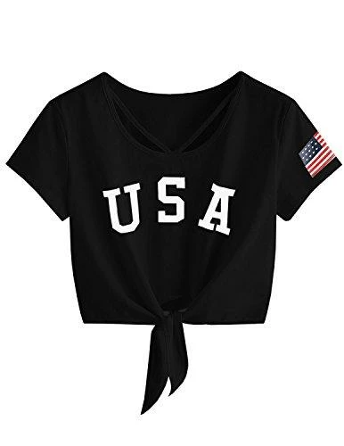 Women Clothing Imily Bela Womens Short Sleeve Summer Tops Cross Scoop Neck T-Shirt Knot Front USA Tees 23 Women Clothing Imily Bela Womens Short Sleeve Summer Tops Cross Scoop Neck T-Shirt Knot Front USA Tees