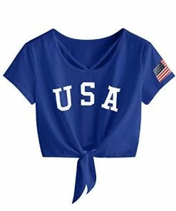 Women Clothing Imily Bela Womens Short Sleeve Summer Tops Cross Scoop Neck T-Shirt Knot Front USA Tees 73 Women Clothing Imily Bela Womens Short Sleeve Summer Tops Cross Scoop Neck T-Shirt Knot Front USA Tees