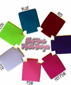 ShutYourMouthDesigns Independence Day, All American Babe, Beer Can Holder, Insulated Can Cooler, Party Favors, Drinking Gifts, Beer Sleeve, Funny Beer Can Cooli Kids Clothing