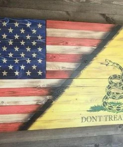 Online American Store Large Concealment Flag - American Gadsden Flag Concealment Flags