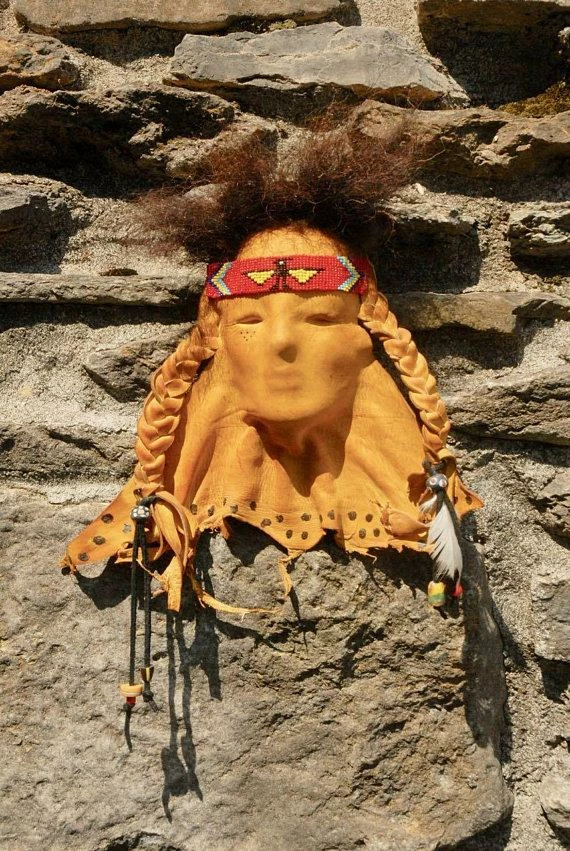 HollyHawkDesigns Leather Face - Leather Mask - Thunderbird Warrior Native American Collection 3 HollyHawkDesigns Leather Face - Leather Mask - Thunderbird Warrior Native American Collection