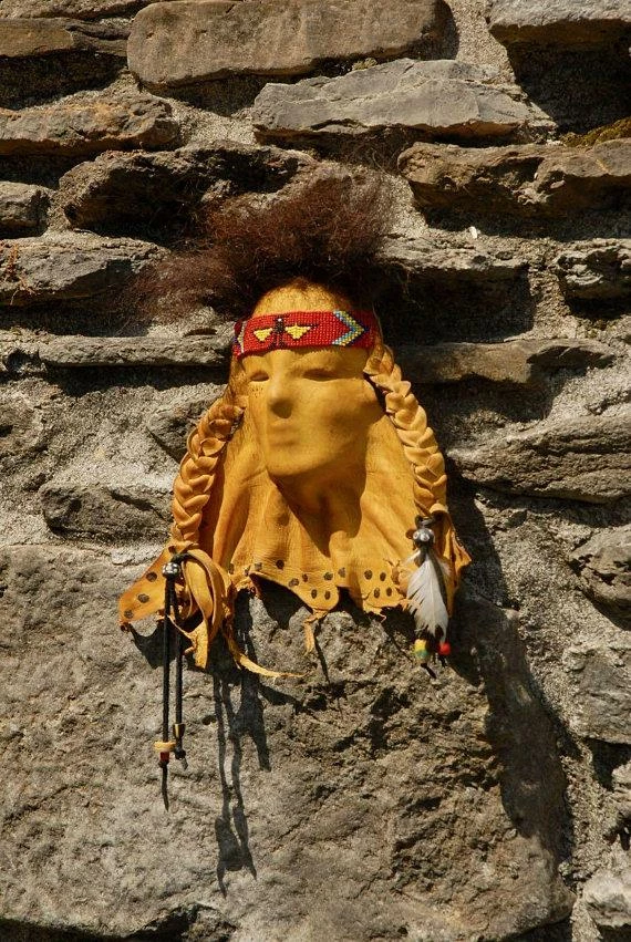 HollyHawkDesigns Leather Face - Leather Mask - Thunderbird Warrior Native American Collection 4 HollyHawkDesigns Leather Face - Leather Mask - Thunderbird Warrior Native American Collection